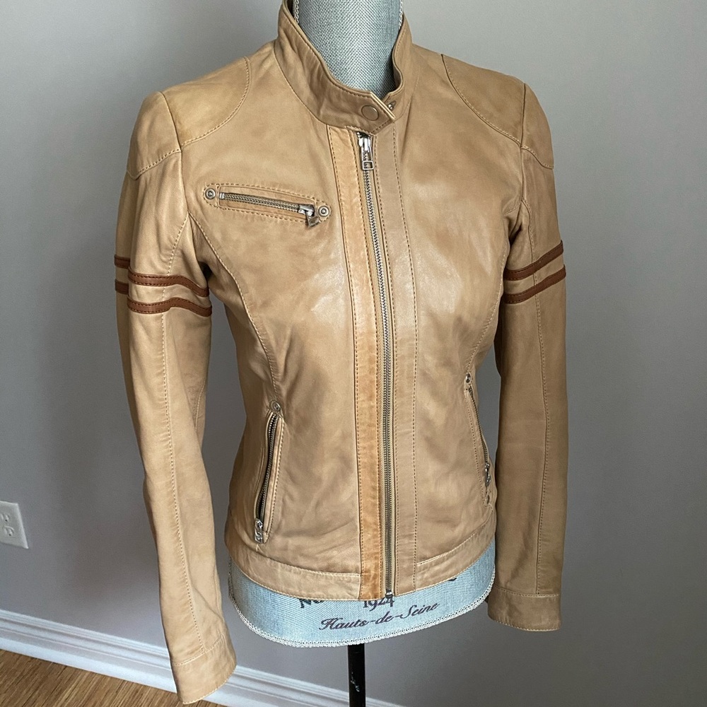 Leather jacket